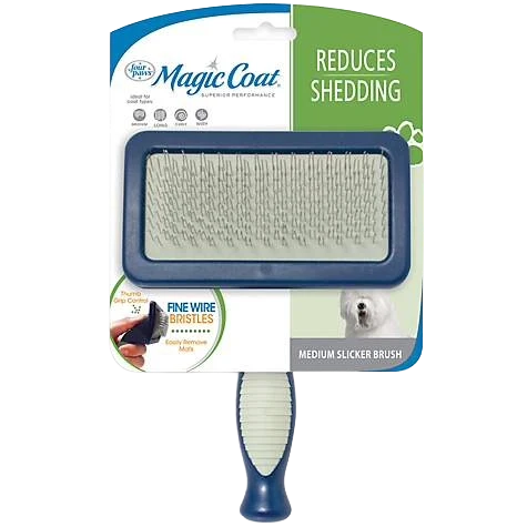 Lightweight Four Paws Medium Slicker Brush Luxury