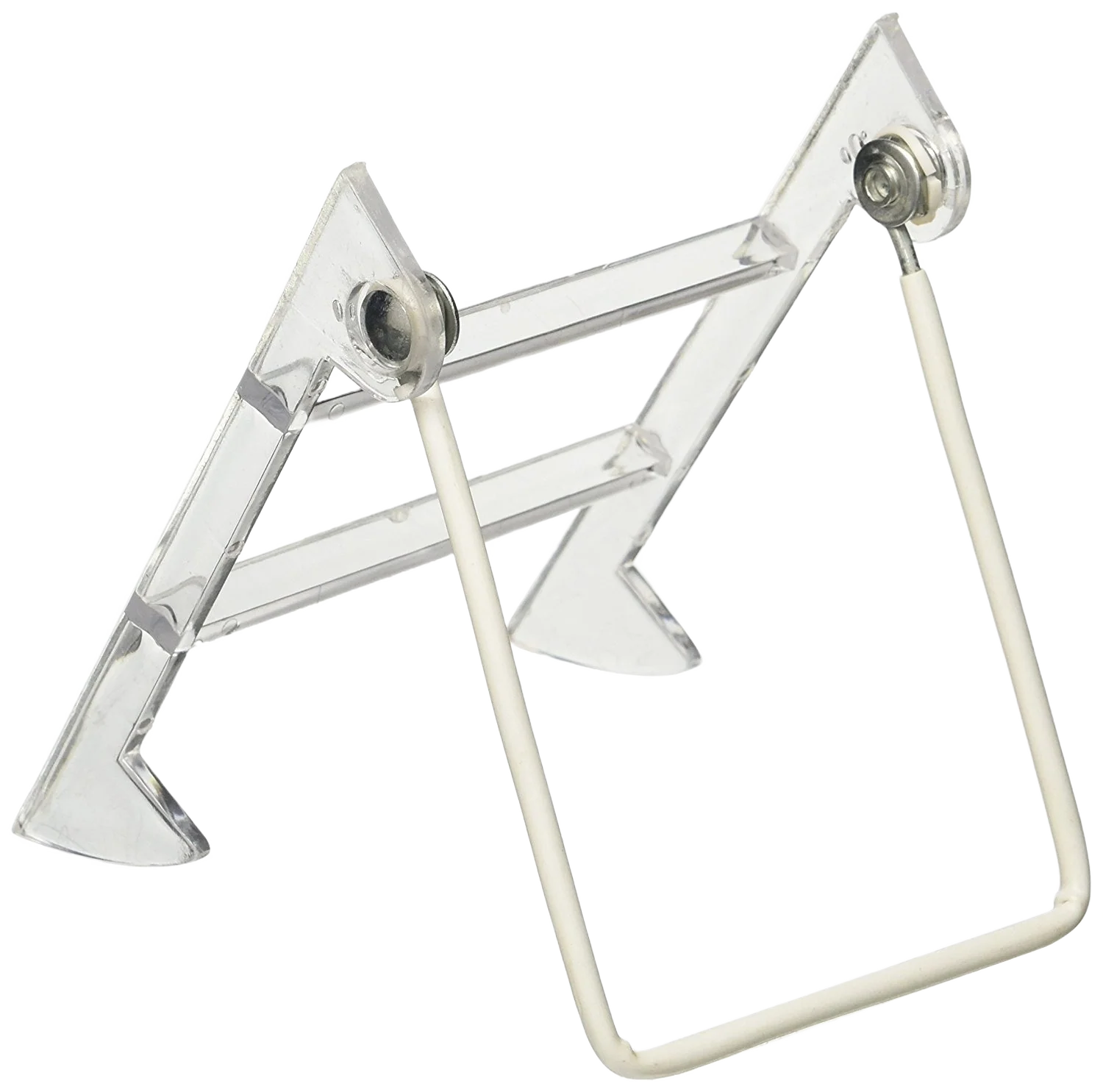 Minimalist Tripar Medium Clear Adjustable Wire Easel Traditional