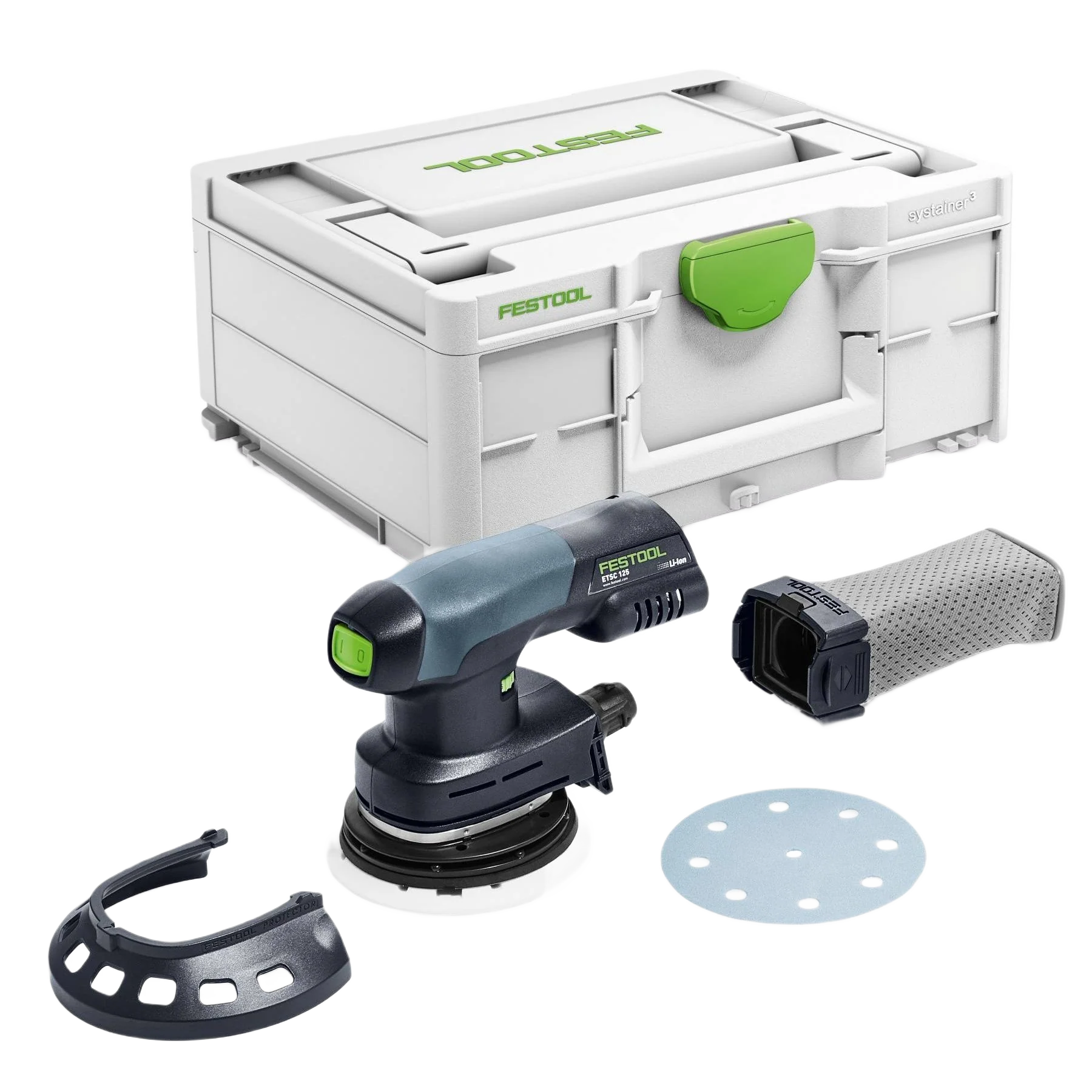 Recyclable Festool 576822 ETSC 125 18V LI 3.1Ah Cordless Eccentric Sander Basic Trusted