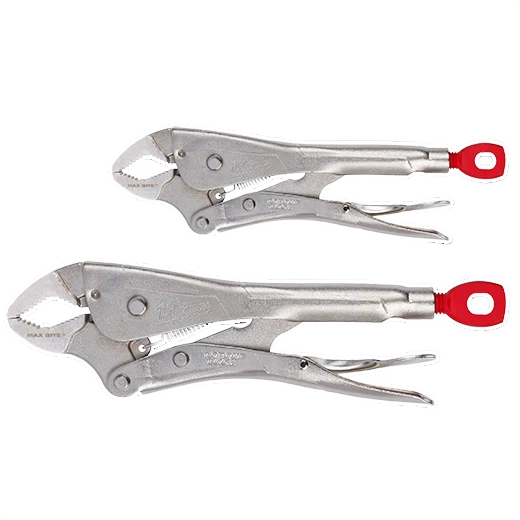Versatile Milwaukee TORQUE LOCK™ MAXBITE™ 2-PC 7 10 Locking Pliers Set Detailed