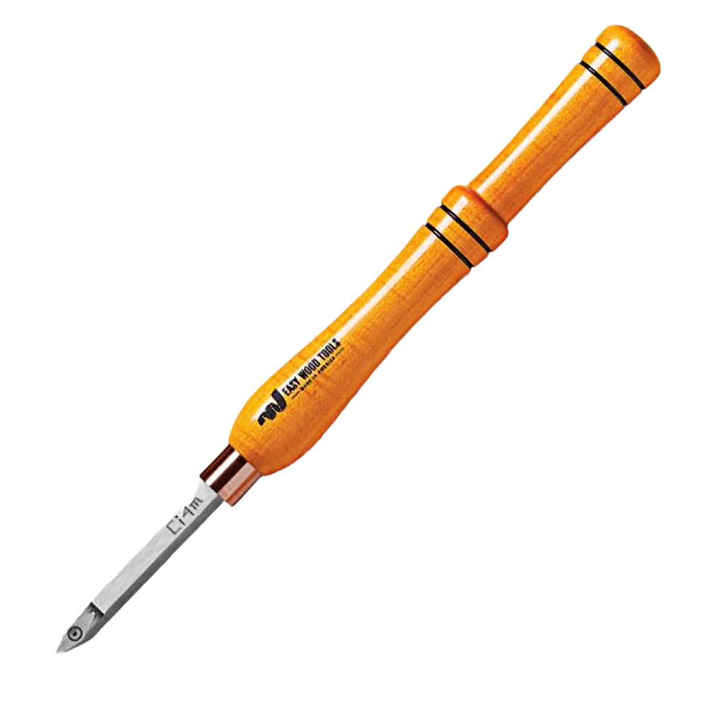 Carefully Designed Easy Wood Tools Mini Detailer - Handled Contemporary