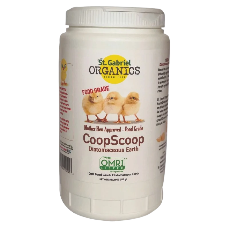 Top-Quality Coopscoop Food Grade Diatomaceous Earth 20 oz. Elite