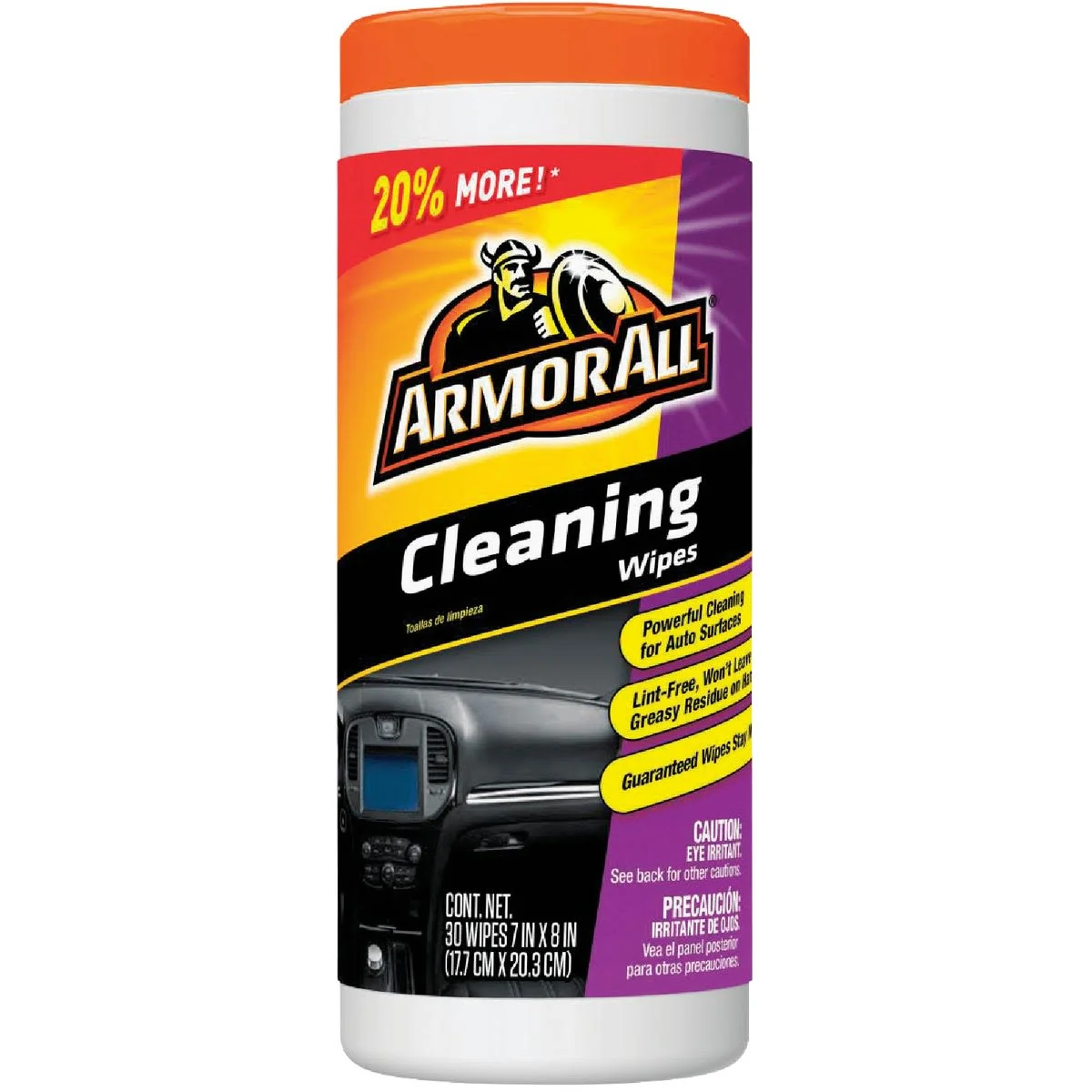 Long-Lasting Armor All Multi-Purpose Cleaning Wipes 30-Pack Exceptional