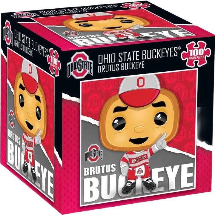 Advanced MasterPieces Puzzle Ohio State Brutus Buckeye Jigsaw Puzzle 100-Pc Certified