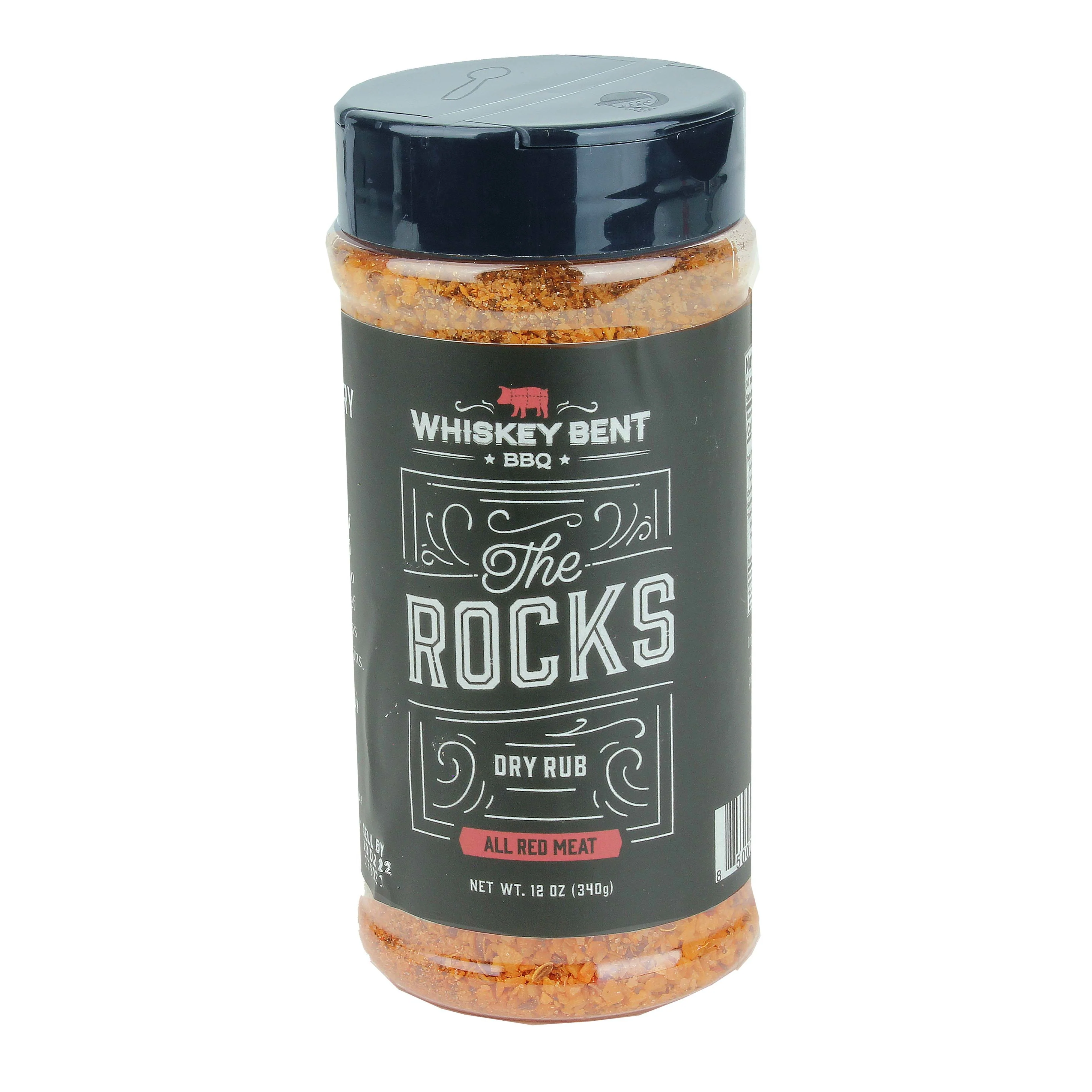 Healthy Whiskey Bent BBQ The Rocks Gluten Dry Rub 12 oz. Relaxed