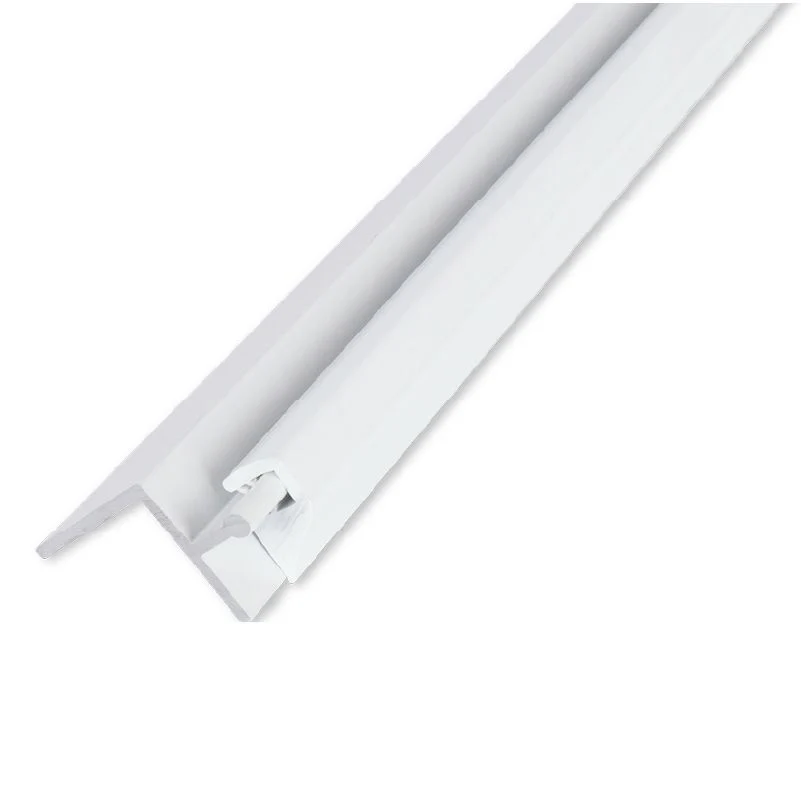 Sophisticated SCREENEZE 8 ft No-Spline Screen Porch System White with Screws Modern