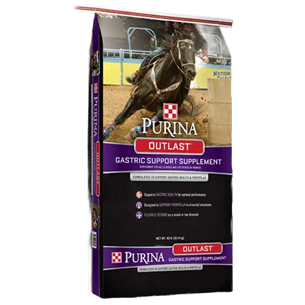 Unique Purina Outlast Gastric Support Supplement 40 lbs. Consistent