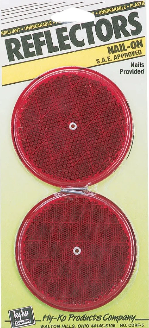 Exclusive Hy-Ko Nail-On Reflector Environmentally Friendly