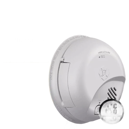 Advanced BRK Hardwired Ionization Combination Smoke Carbon Monoxide Alarm Artisan