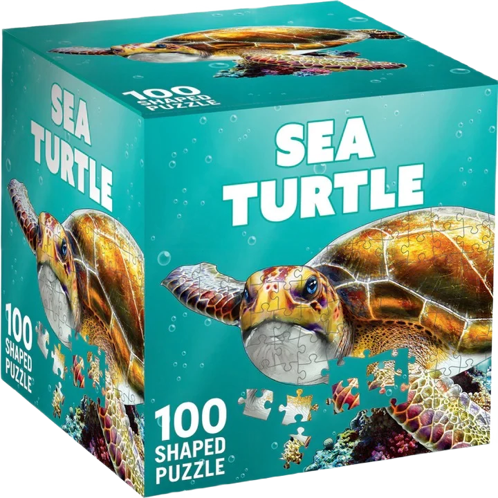 Classic MasterPieces Sea Turtle - 100 Shaped Pieces Fashionable
