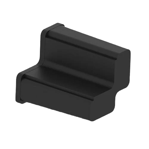 Durable John Deere 57M8812 Black External Electrical Connector Housing 2 Cavities Superior