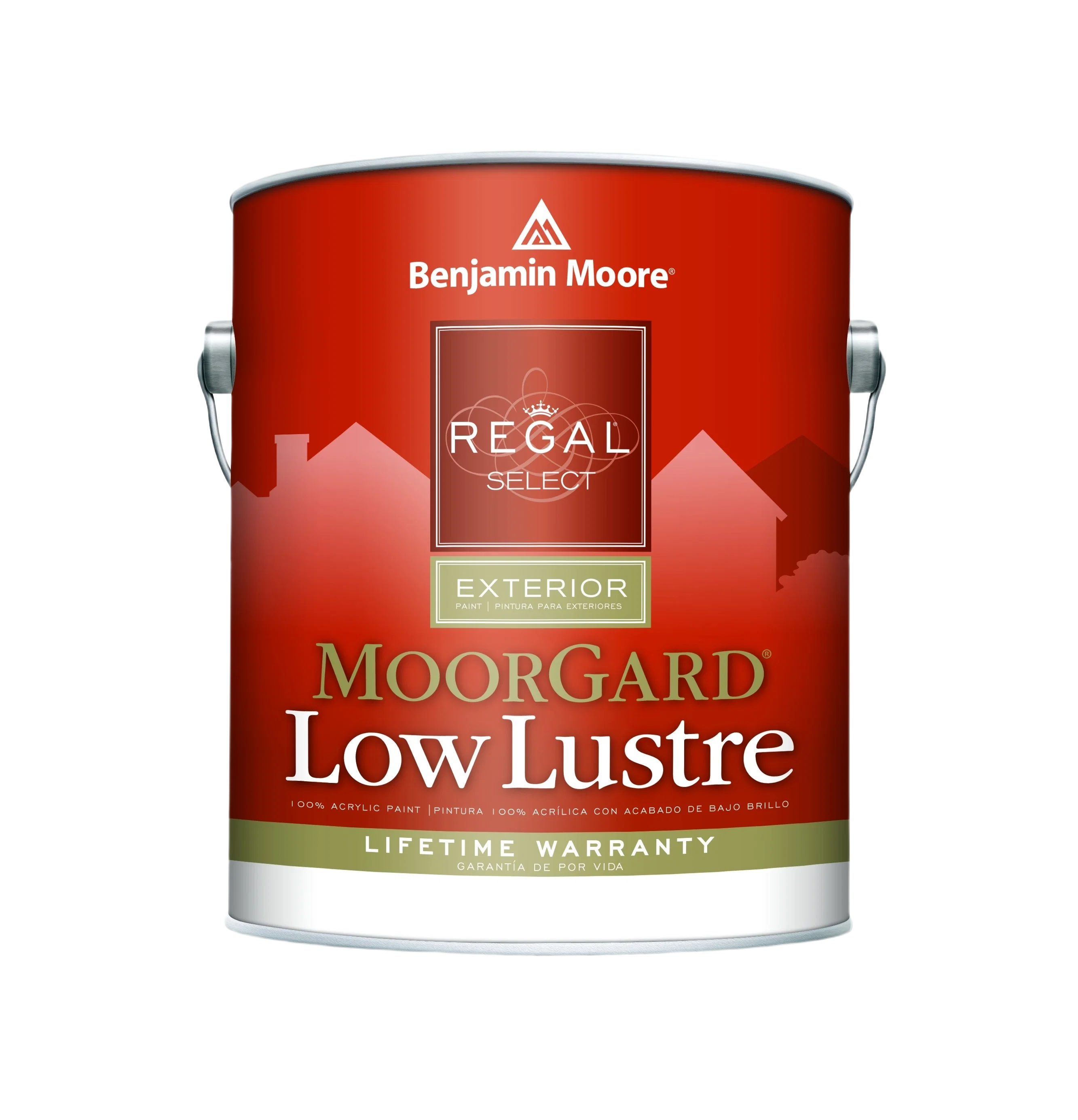 Original Design Benjamin Moore Moorgard 3X Low Lustre Tintable Base Exterior Paint 1 Quart Superior