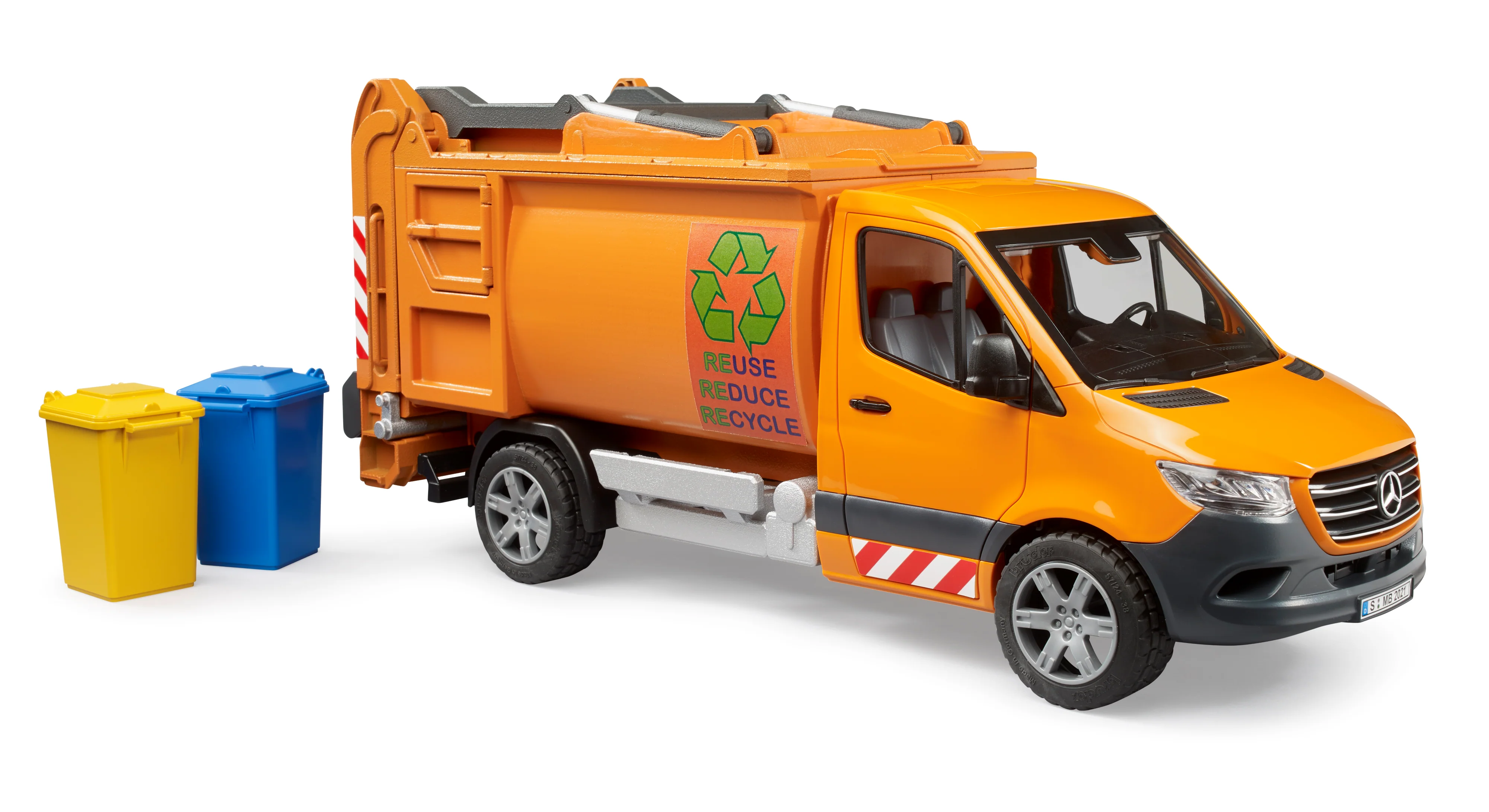 Artisan Bruder 02682 MB Sprinter Garbage Service w Cans First-Class