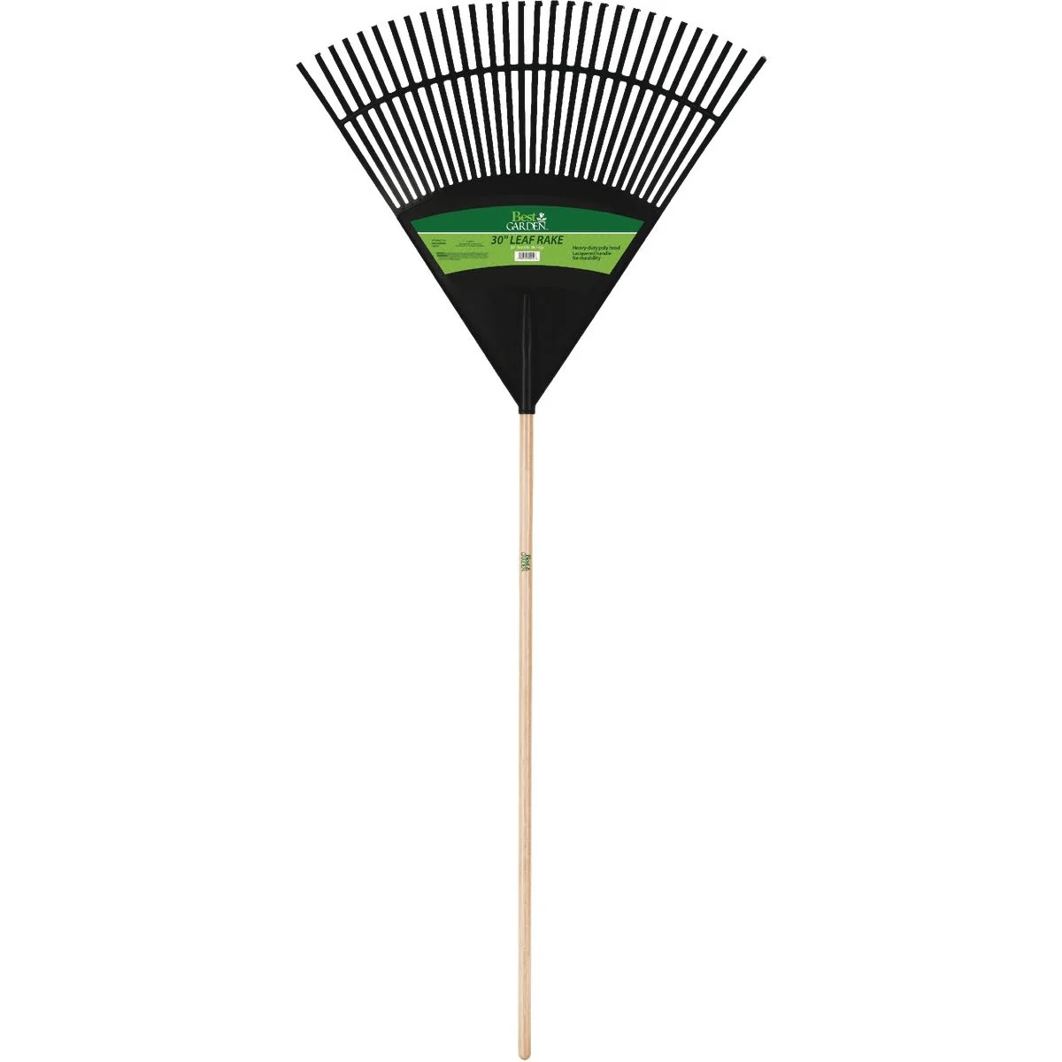 Dependable Garden Poly Leaf Rake 30 in. Contemporary