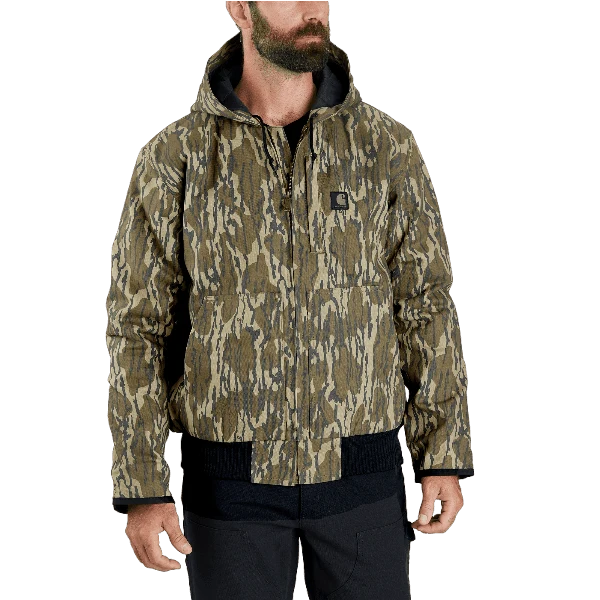 Eco-Friendly Carhartt Medium Mossy Oak Camo Rugged Flex® Loose Fit Insulated Active Jac Natural