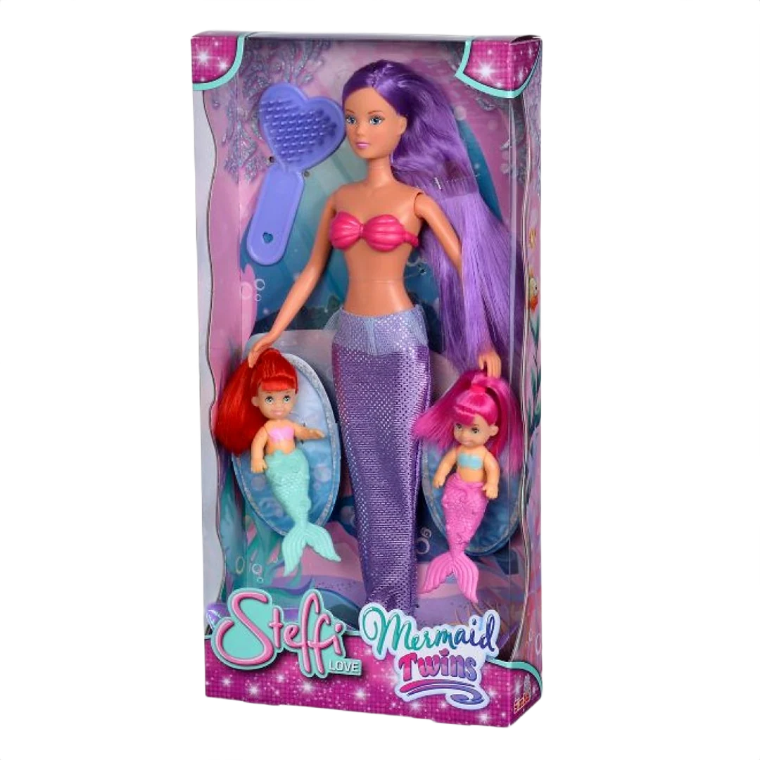 Reusable Master Toys Steffi Mermaid Twins Long-Lasting
