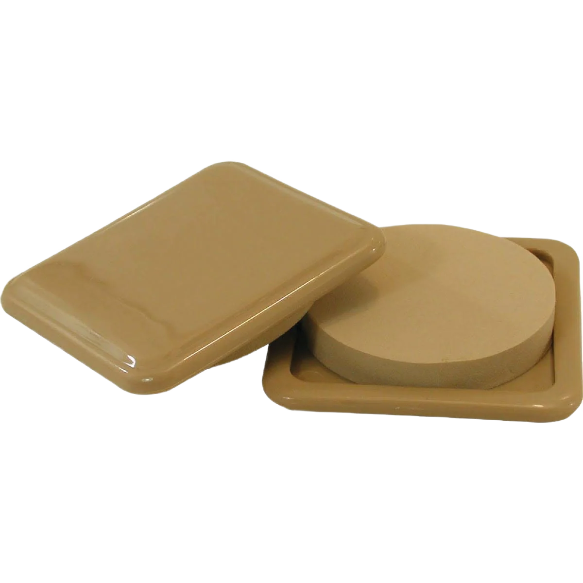 Reusable Do it 3 In. Square Almond Furniture Glide 4-Pack Consistent