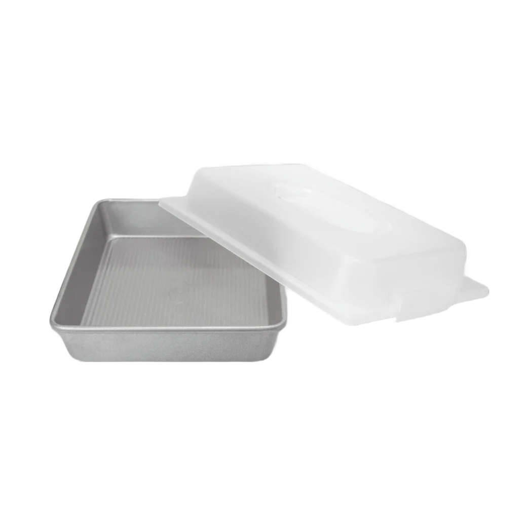Smart USA PAN Rectangular Cake Pan Lid Set Pure
