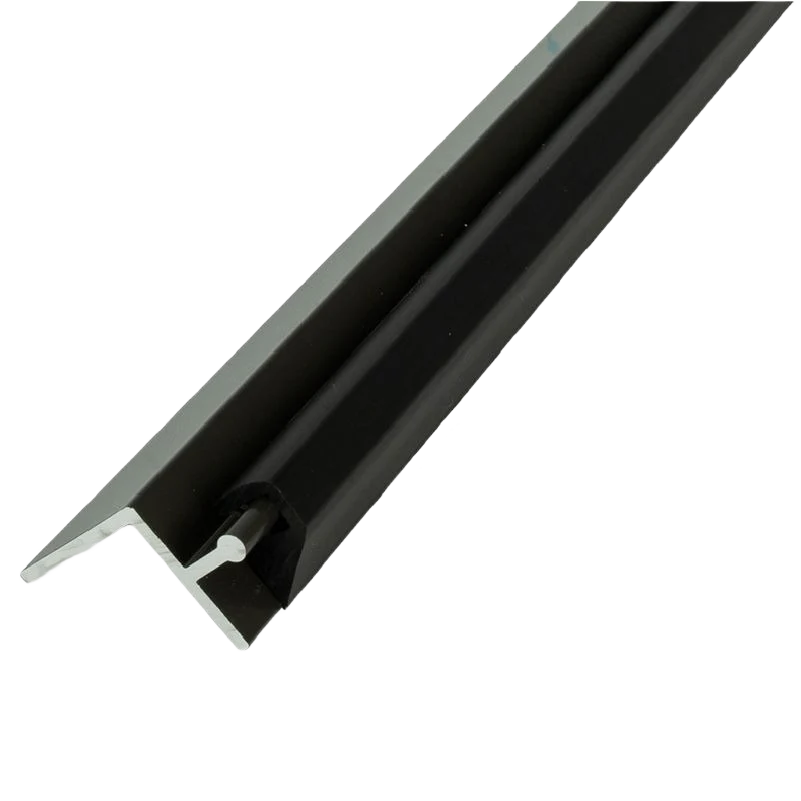 Natural SCREENEZE 8 ft. No-Spline Screen Porch System Bronze with Screws Lightweight