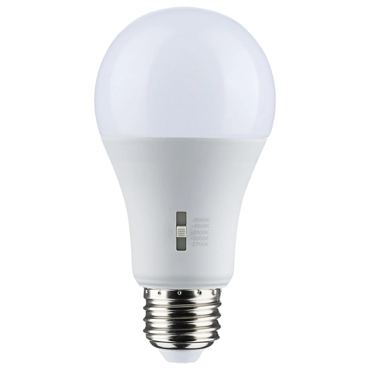 Elegant Satco 14 Watt A19 LED Medium CCT Selectable Light Bulb Refined