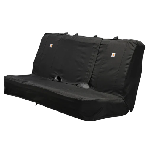 Healthy Carhartt Black Nylon Duck Bucket Bench Seat Cover Easy-to-Use