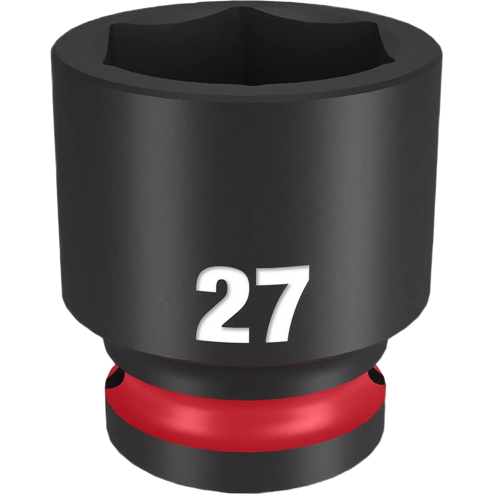 Stylish Milwaukee SHOCKWAVE™ Impact Duty™ 1 2 Drive 27-mm 6 Point Socket Selected