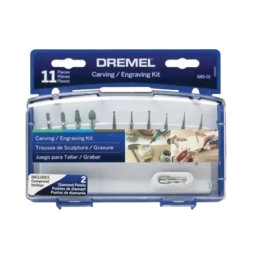 Soft Dremel Carving Engraving Mini Accessory Kit Lightweight
