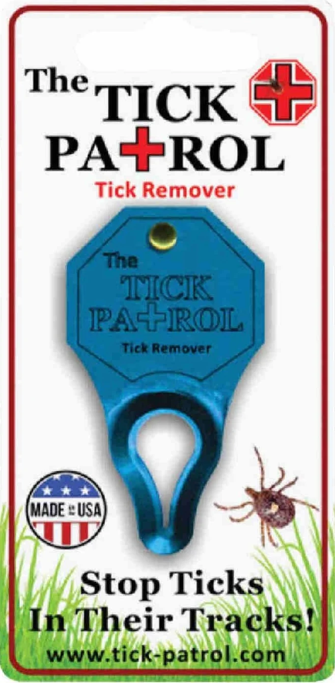 Stylish Tick Patrol Anodized Aluminum Tick Remover Flexible