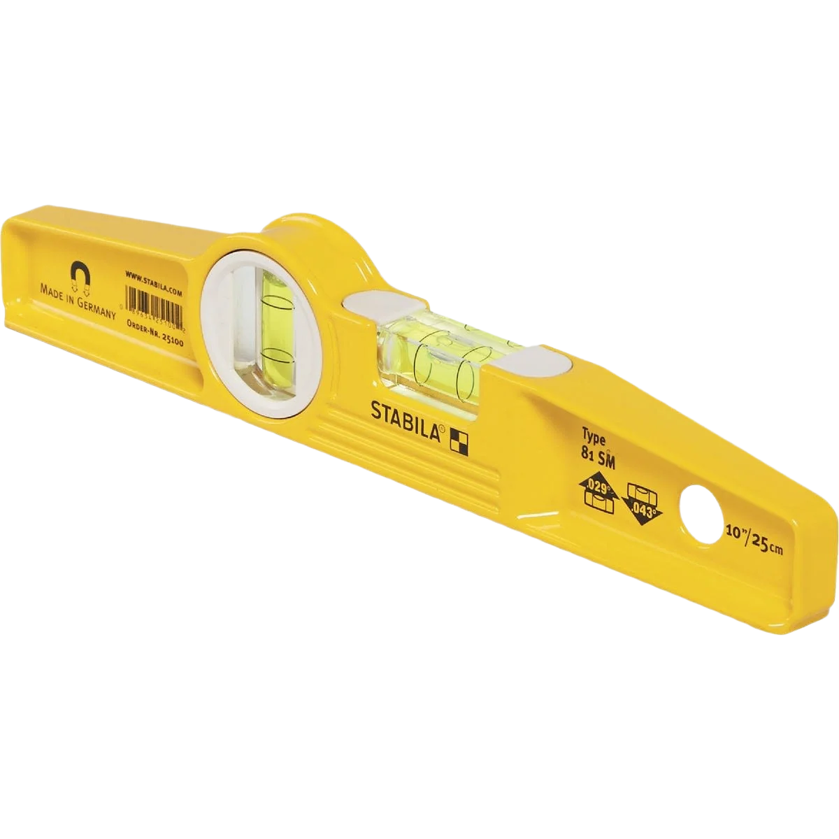 Smooth Stabila Torpedo Level Artisan