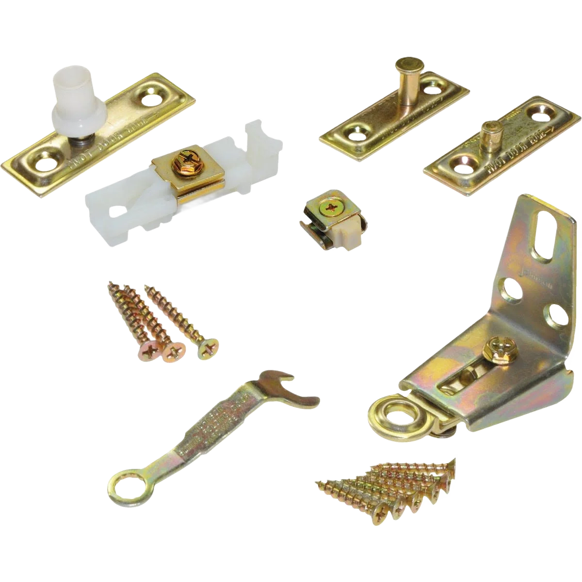 Fine Johnson Hardware Folding Door Parts Set Stylish