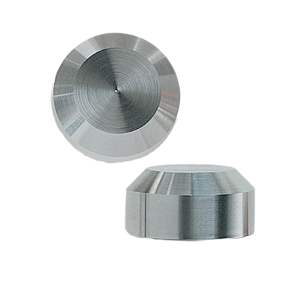 Top-Quality Feeney Stainless Steel Chamfer End Caps 4-Pack Modern