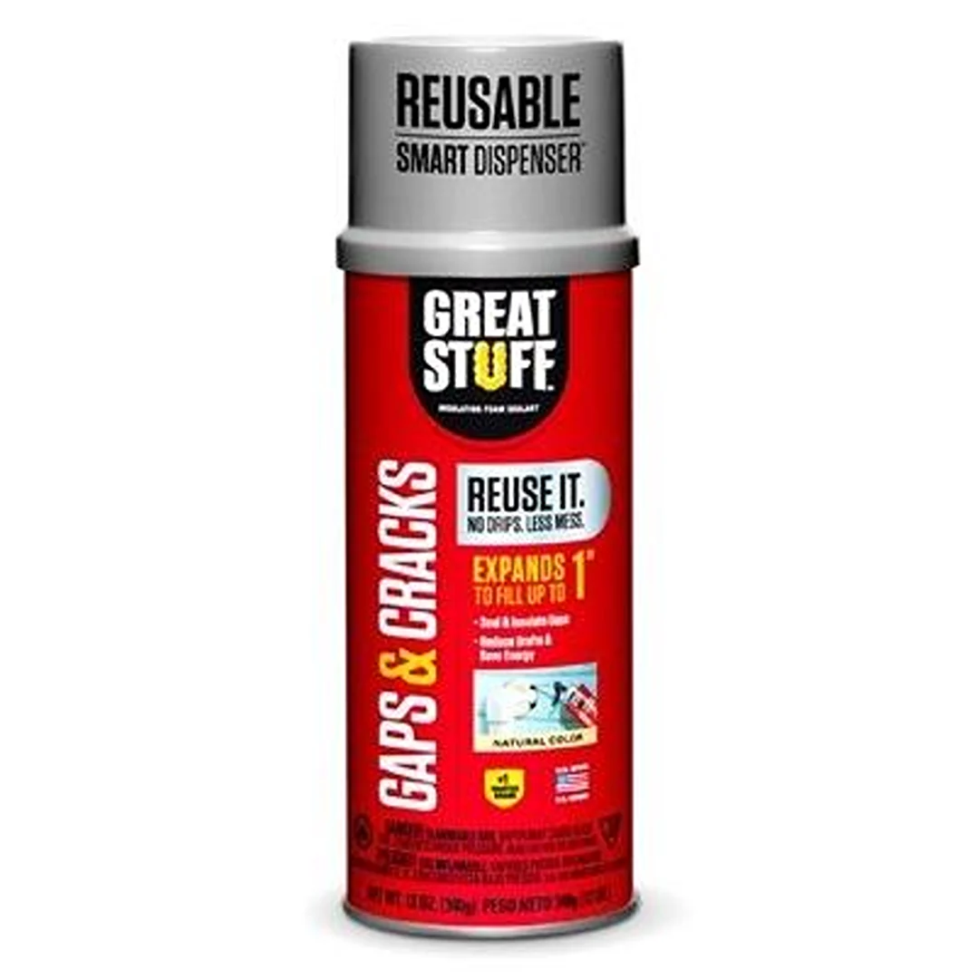 Excellent Great Stuff Gaps Cracks 12 oz. Organic