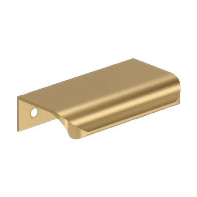 User-Friendly Amerock Streamline Tab 3 Length Champagne Bronze Cabinet Edge Pull Convenient