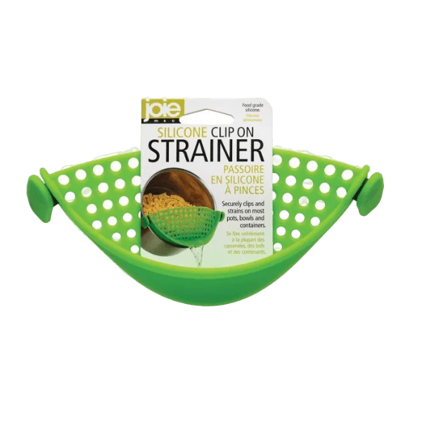 Natural Joie Silicone Clip-On Strainer Contemporary