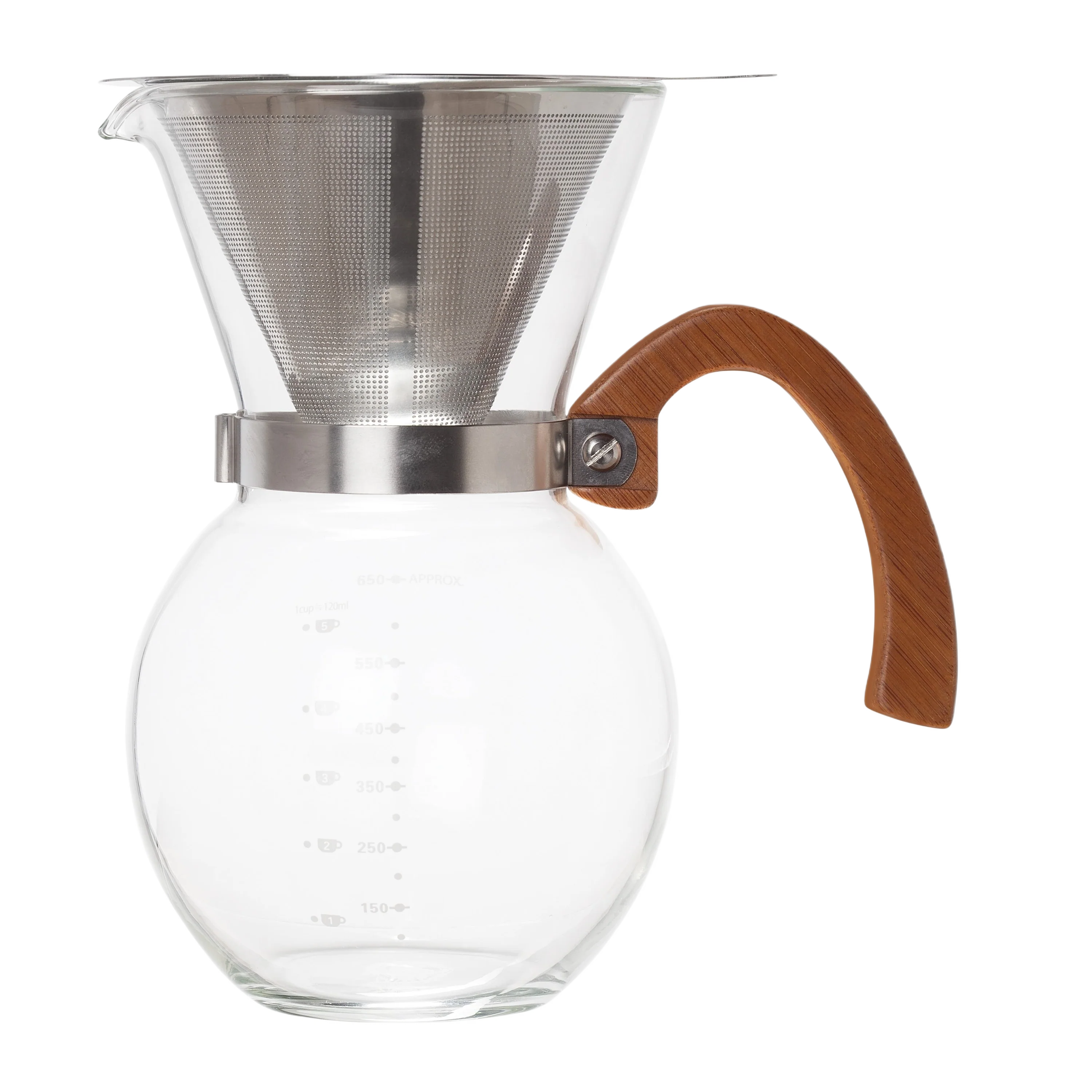 Fine Crafted HIC Pour Over Coffee Maker Set Enhanced