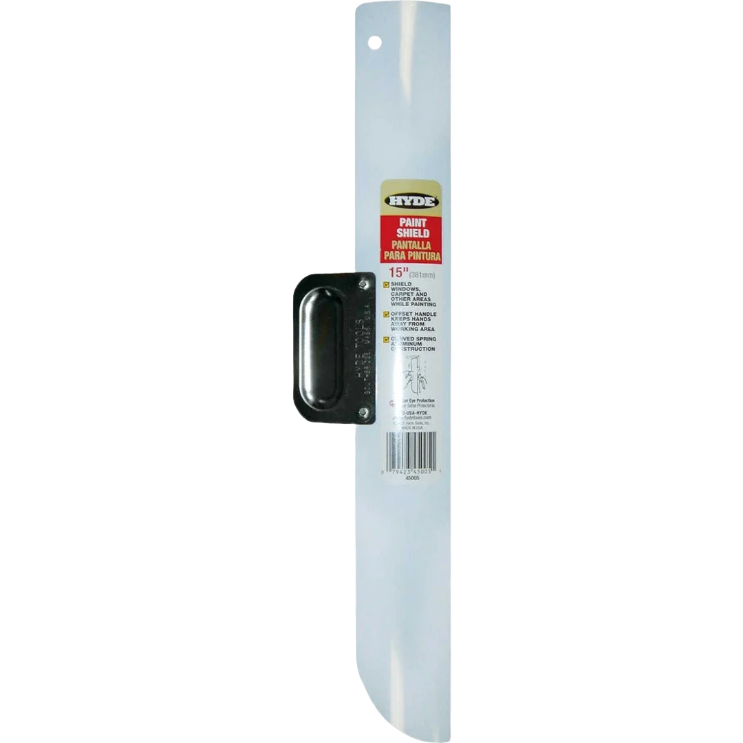 Eco-Friendly Hyde 15 In. Aluminum Paint Shield Responsible