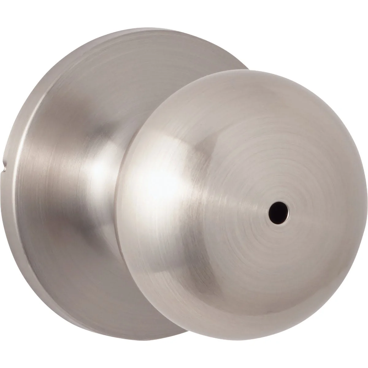 Trusted Steel Pro Brushed Nickel Bed Bath Door Knob Secure