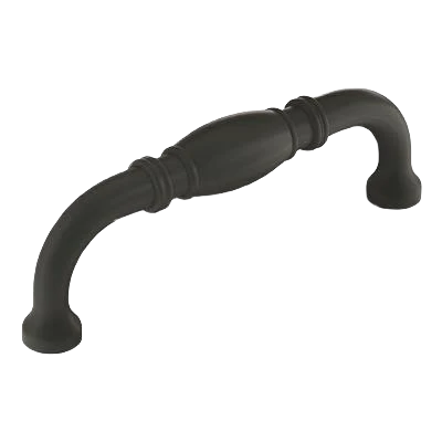 Versatile Amerock Granby 3-3 4 Center-to-Center Matte Black Cabinet Pull Consistent