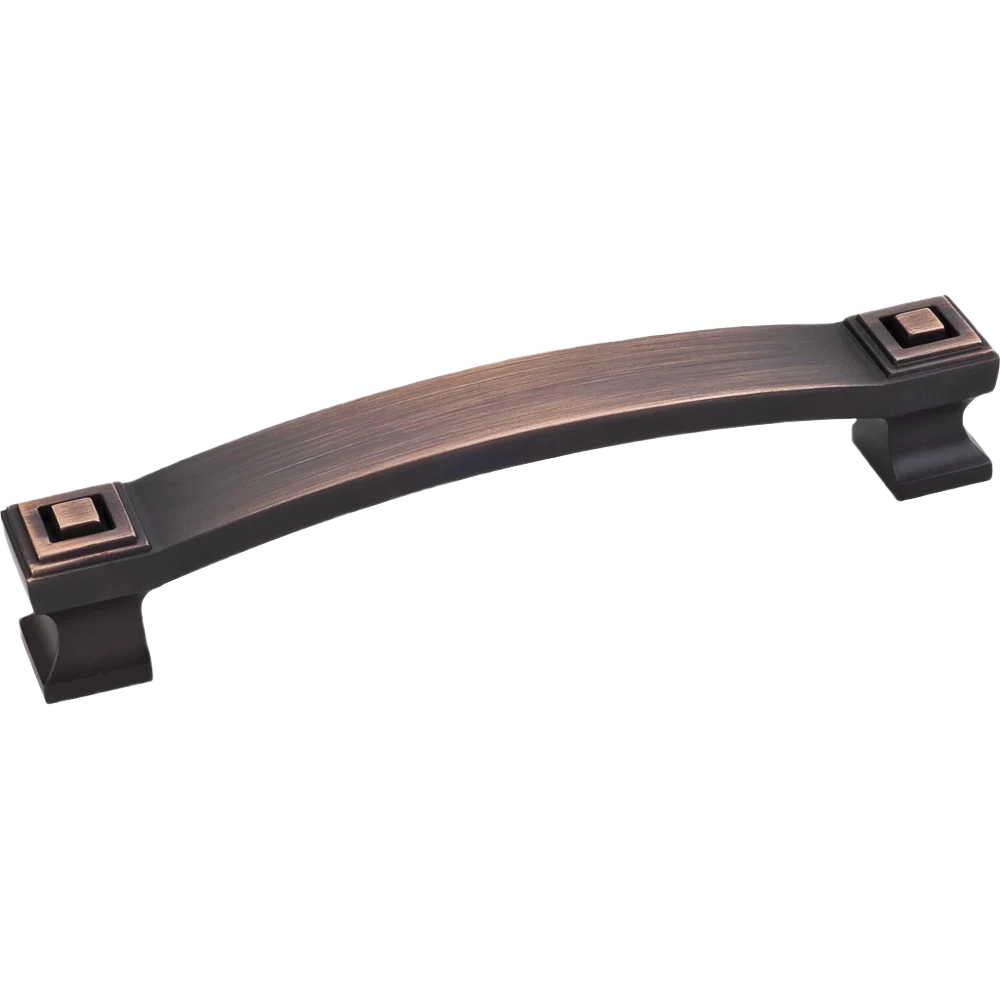 Reusable Hardware Resources 128mm Delmar Pull Brushed Oil Rubbed Bronze Artisan