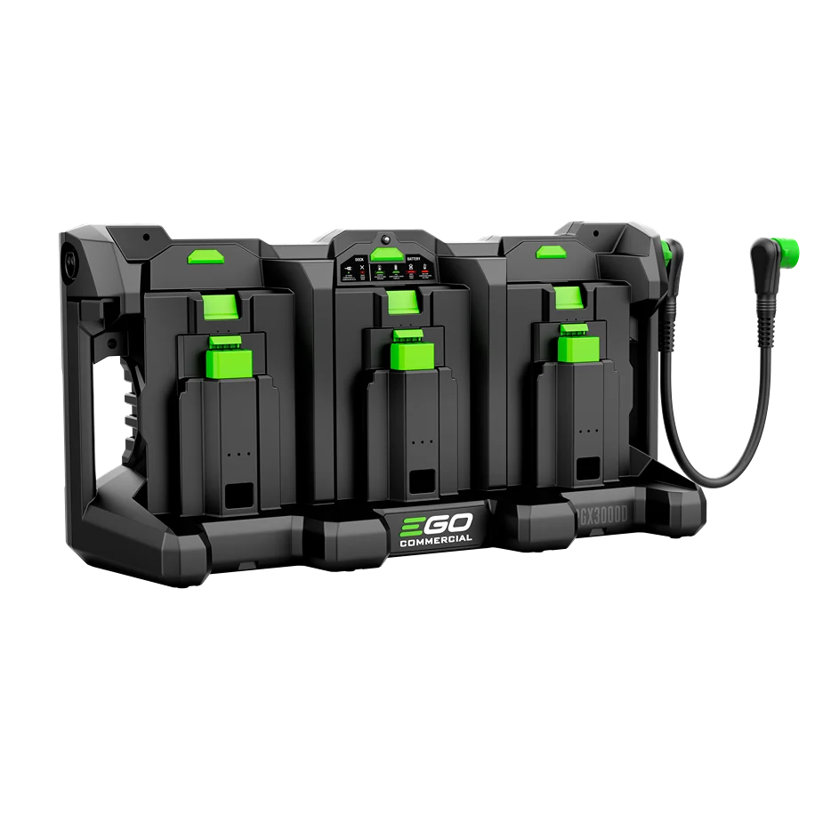 Consistent EGO PGX™ Commerical Charging 3-Port Dock Natural
