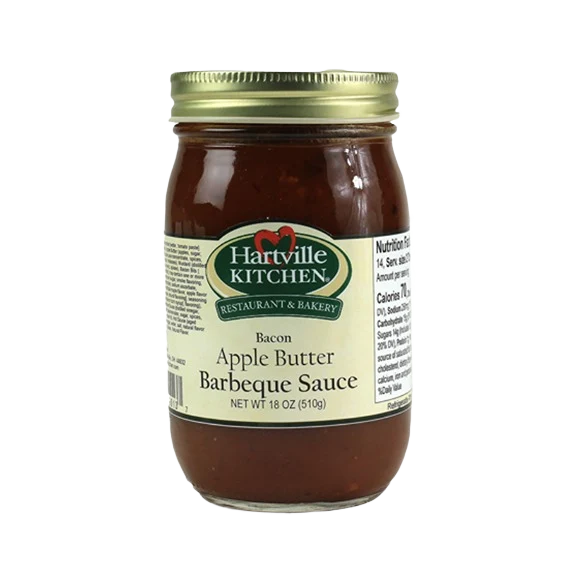 Top-Quality Hartville Kitchen Bacon Apple Butter Barbeque Sauce 18 oz. Unique