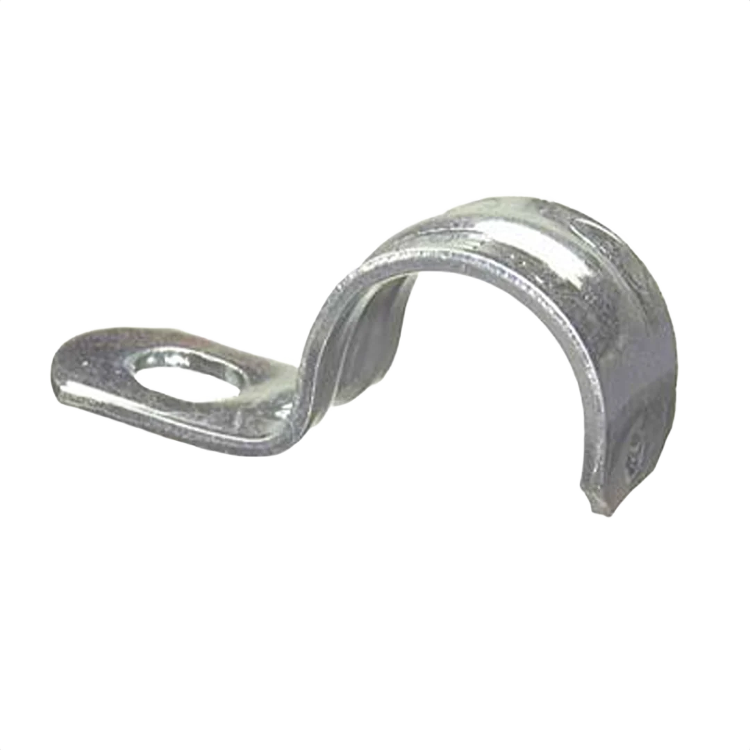 Durable Halex 3 4-In. Click-On EMT 1-Hole Conduit Strap 4-Pack Responsible