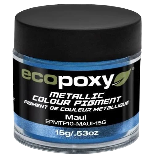 Top-Quality EcoPoxy Maui Metallic Color Pigment 15g Advanced
