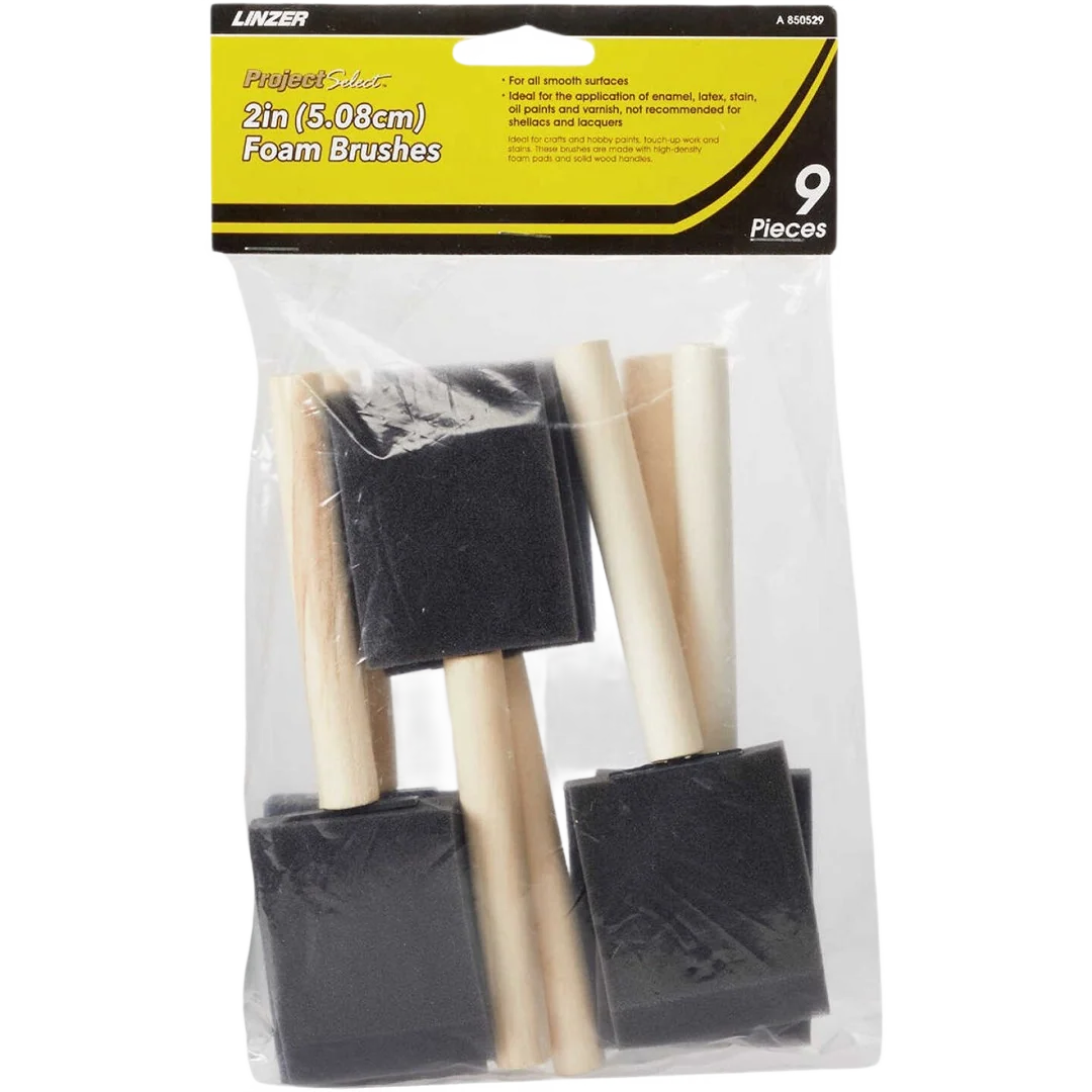 First-Class Linzer High Density Closed Foam Brush Set 9-Pk Trendy