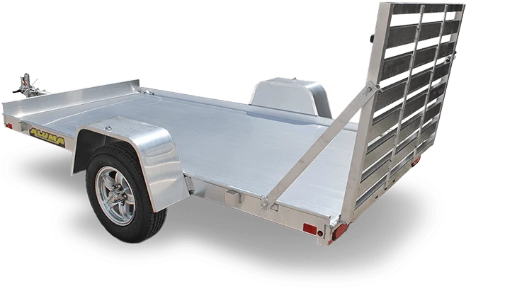 Recyclable Aluma 6310 Utility Bi-Fold Gate Trailer Stylish
