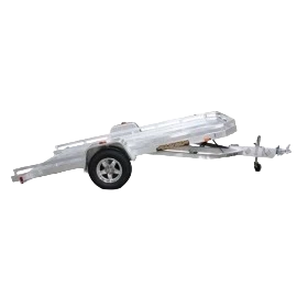 Refined Aluma 7712HT Tilt Aluminum Utility Trailer High-Grade