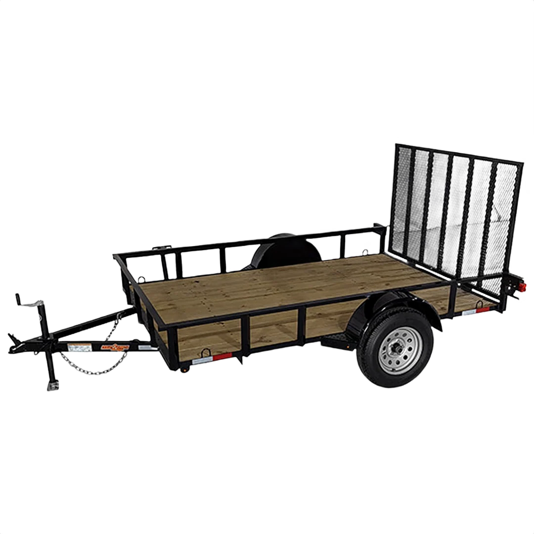 Efficient Down 2 Earth 76 x 12' Angle Series Utility Trailer Breathable