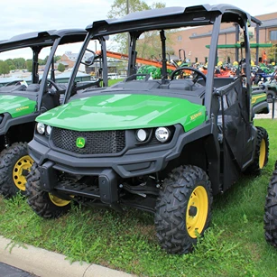 Genuine John Deere Custom XUV835M Predator Terrain Tires Full-Size Crossover Utility Vehicle Luxury