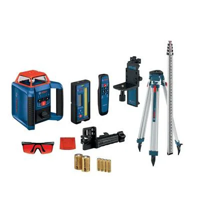 Advanced Bosch REVOLVE2000 Self-Leveling Rotary Laser Kit Sophisticated