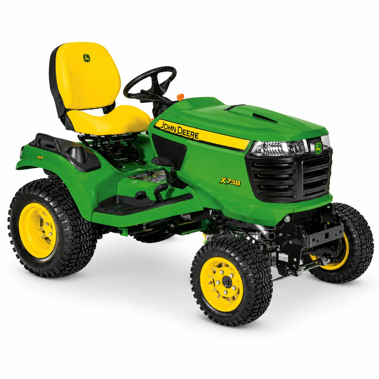Long-Lasting John Deere X738 Signature Series Lawn Tractor Organic